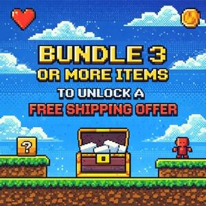 Bundle Promotion - 3+ Items Unlocks 10% Off And FREE SHIPPING
